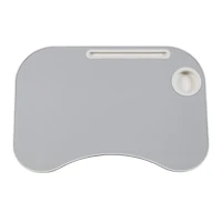 Gray & White Collapsible Folding Lap Desk