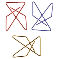 JAM Paper 1.5" Butterfly Clip Paper Clips