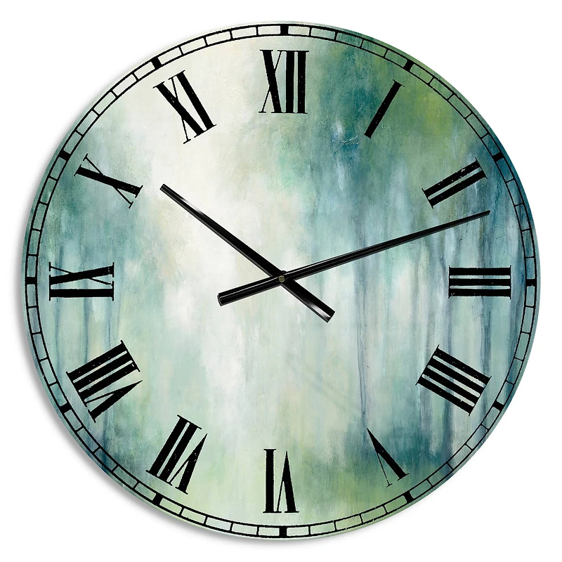 Designart Walk In The Forest Wall Clock