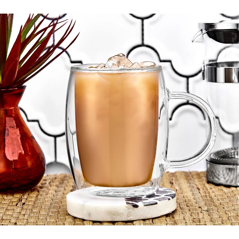 JoyJolt® Aroma Double Wall Insulated Glasses, 4ct.