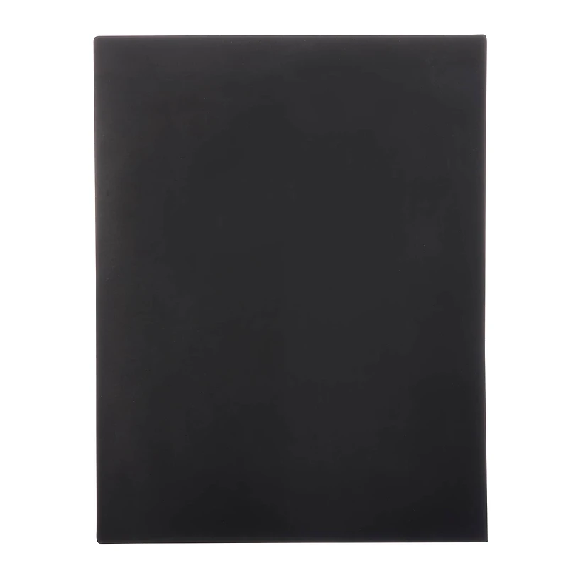 6 Pack: Black Leather Trim Piece by ArtMinds™, 8.5" x 11"