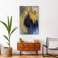 Glam And Gold Abstract 24" x 36" Canvas Wall Art