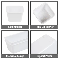 Mind Reader 25-Piece Drawer Organizer Set, Storage Trays