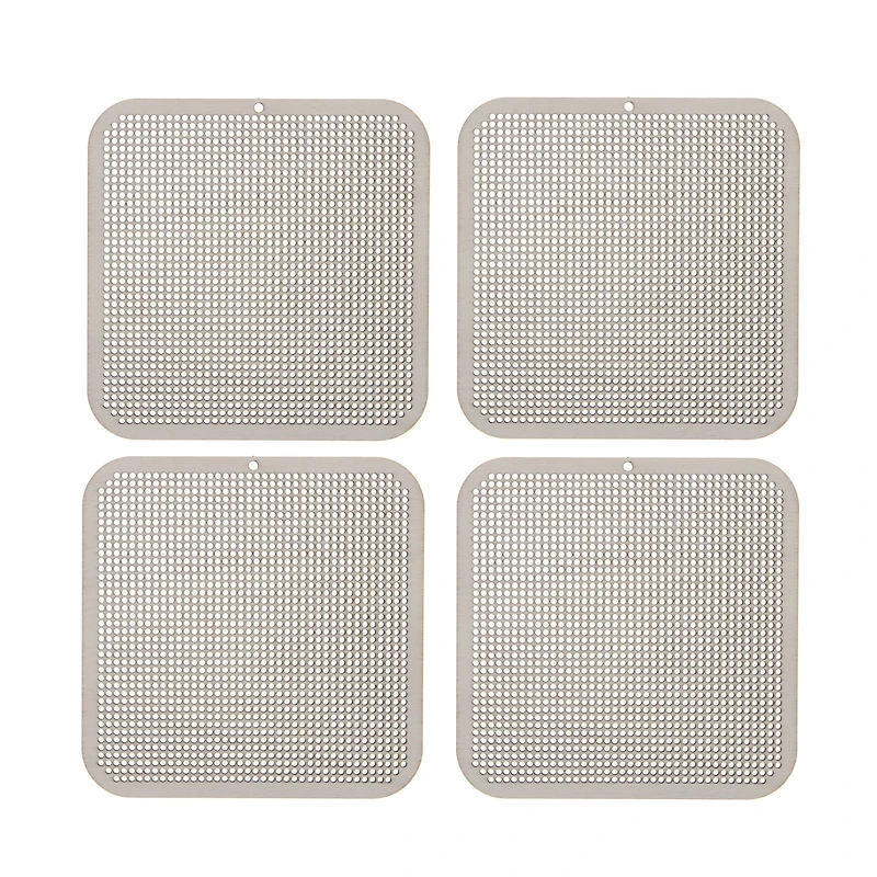 4" Square Cross Stitch Wood Canvas, 4ct. by Loops & Threads®