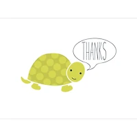 JAM Paper Cute Animal Blank Thank You Cards Set, 36ct.