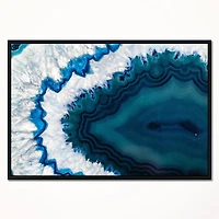 Designart - Blue Brazilian Geode