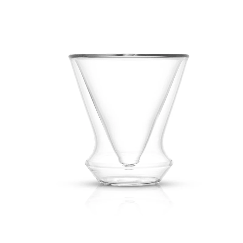 JoyJolt® Cosmo Double Wall Stemless Martini Glasses, 4ct.