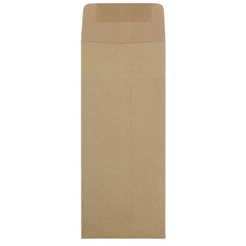 JAM Paper #11 Brown Kraft Paper Bag Policy Business Premium Envelopes, 25ct.