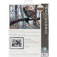 Dimensions® Wise Owl Counted Cross Stitch Kit