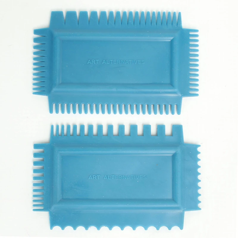 Art Alternatives Rubber Texture Combs Set