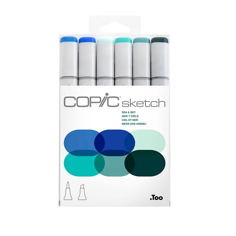 6 Packs: 6 ct. (36 total) Copic® Sketch Marker Set