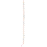 12 Pack: Pink Faceted Silverite Quartz Round Beads, 8mm by Bead Landing™