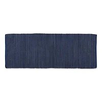 DII® French Blue Rag Rug, 2ft. x 6ft.