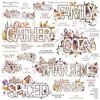 ARToptions Plum Grove Sentiments Rub-On Transfer Sheet