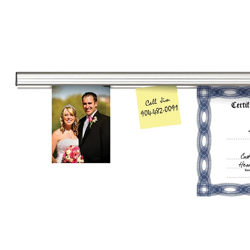 Grip-a-Strip® Satin Display Rail