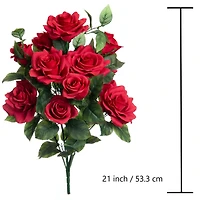 12 Pack: Red Rose Bush by Ashland®