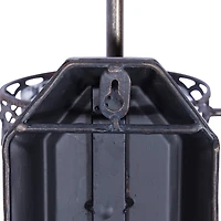 30" Brown Glass Traditional Candle Wall Sconce