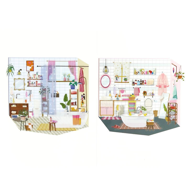 Bathroom Sticker Scene Kit by Recollections™