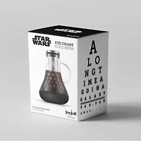 JoyJolt® Star Wars™ 48oz. Eye Chart Cold Brew Glass Pitcher
