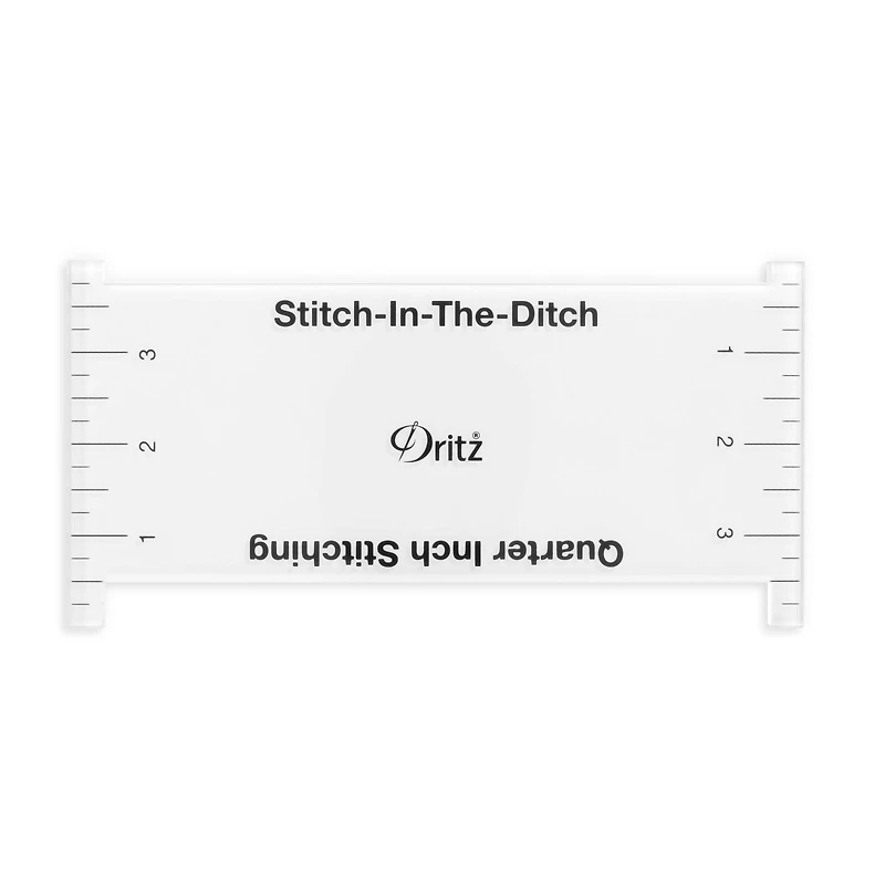 Dritz® Clear Acrylic Stitch Tool for 1/4'' Presser Foot