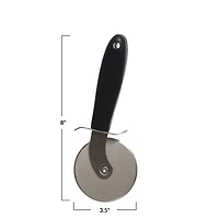 Hello Honey® 8" Stainless Steel Pizza Cutter with Walnut Handle