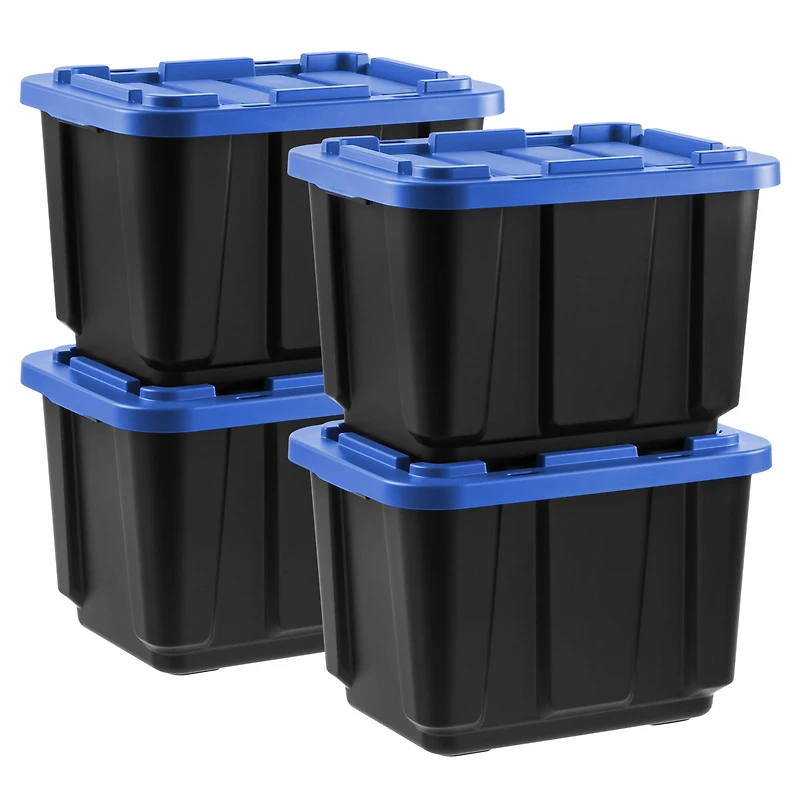 Iris® Gal. Blue Stackable Storage Totes