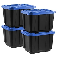 Iris® Gal. Blue Stackable Storage Totes