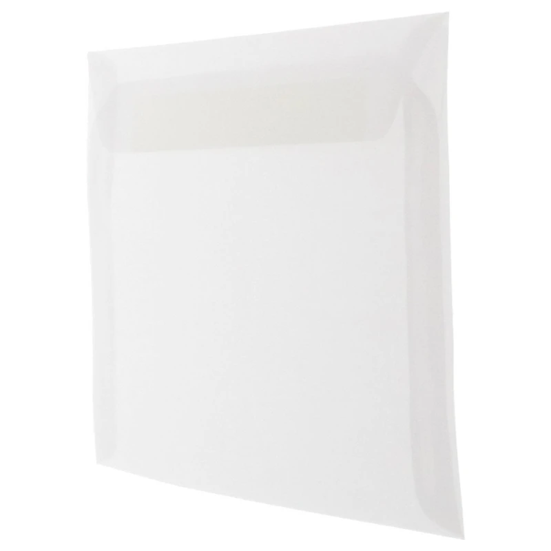 JAM Paper 9" x 12" Translucent Booklet Vellum Envelopes