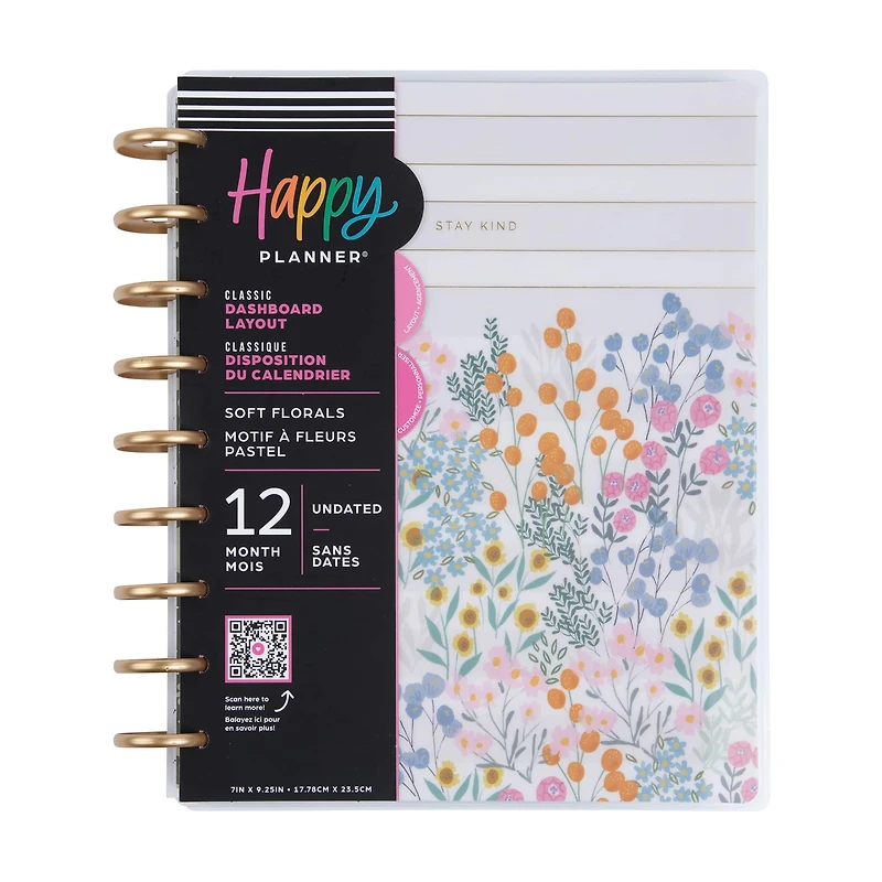The Classic Happy Planner® Soft Florals