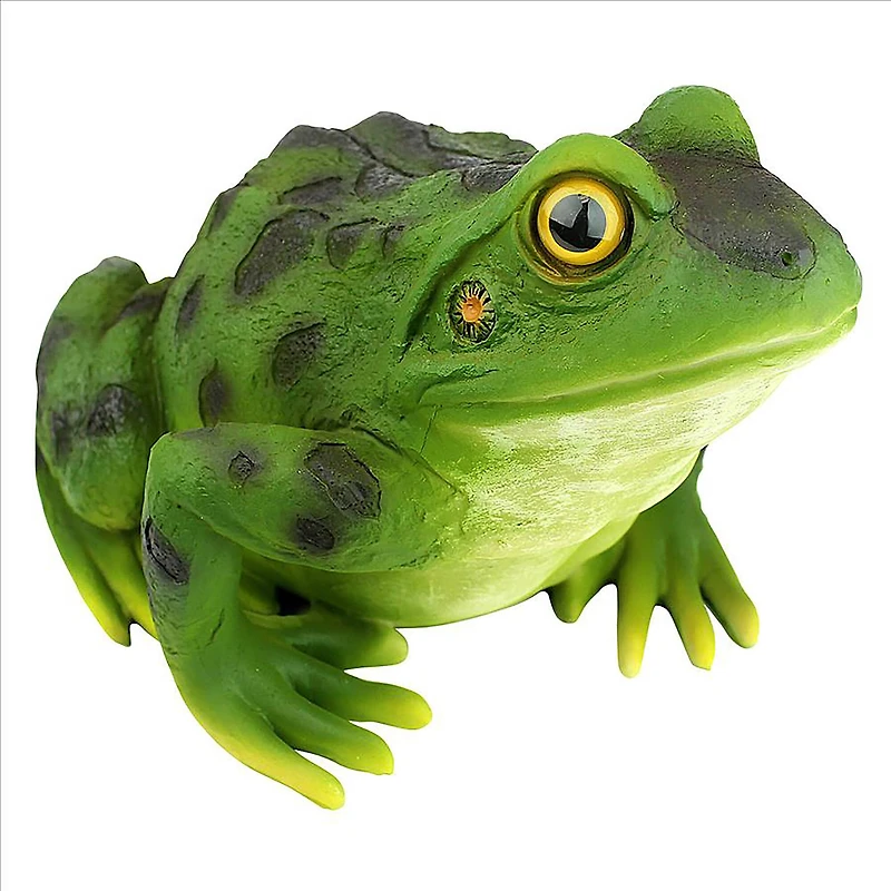 Design Toscano 9.5" Ribbit the Frog Garden Toad Statue