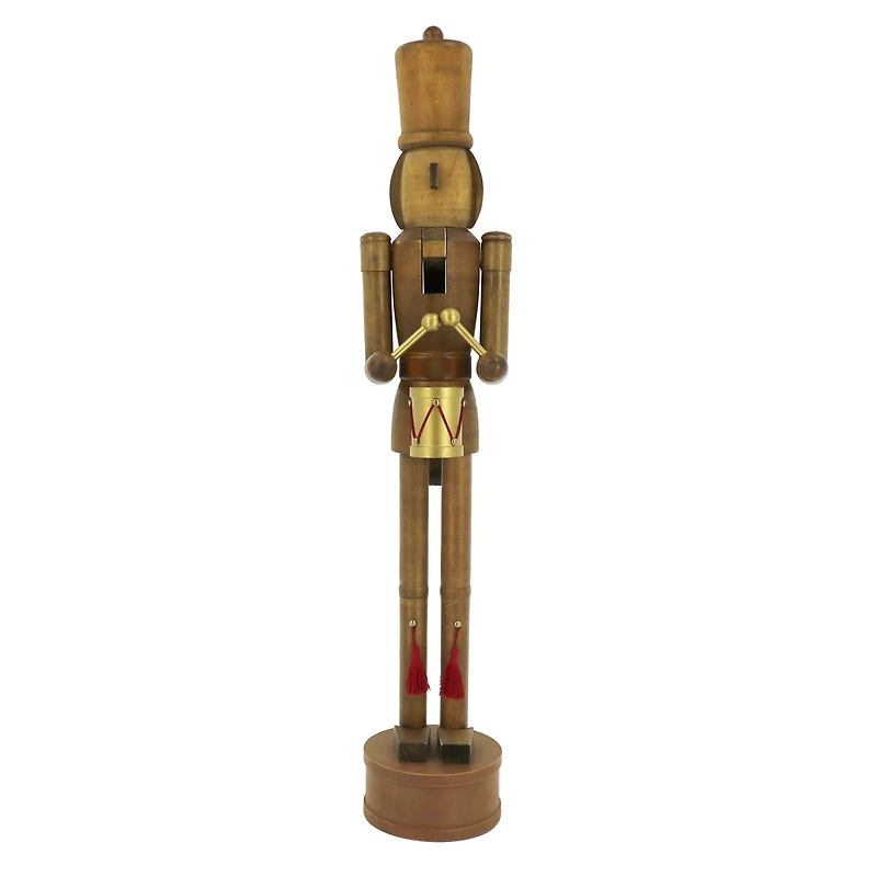 32" Wood Nutcracker with Drums by Ashland®