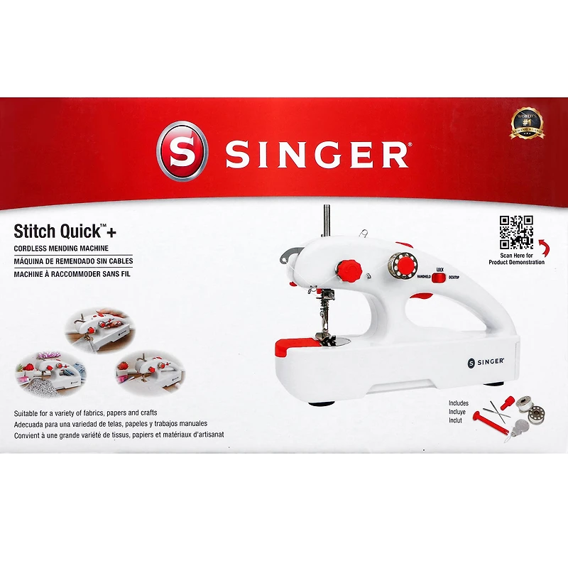 SINGER® Stitch Quick™+ Cordless Mending Machine
