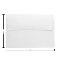 PA Paper™ Accents 4.25" x 6.25" White Envelopes, 50ct.