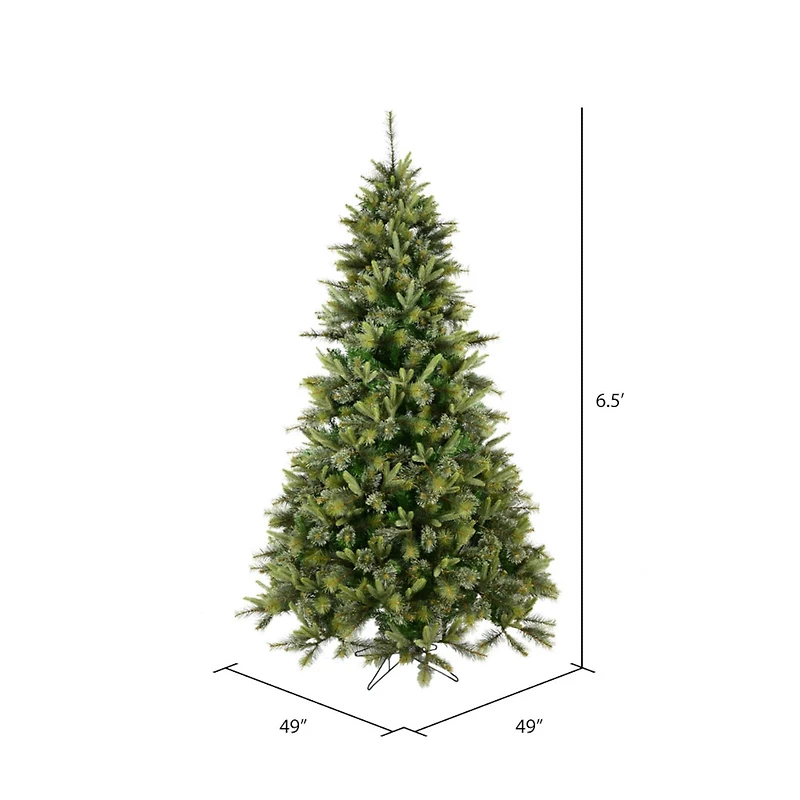 6.5ft. Unlit Cashmere Pine Artificial Christmas Tree