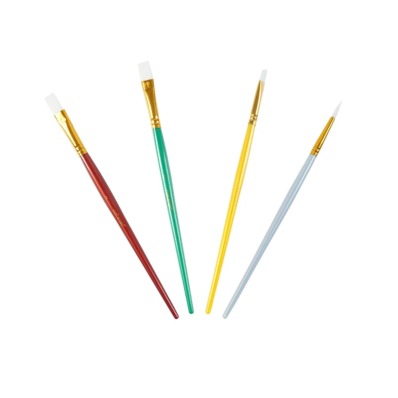 Christmas Pearl Multi-Purpose Synthetic Brushes Set by Craft Smart®