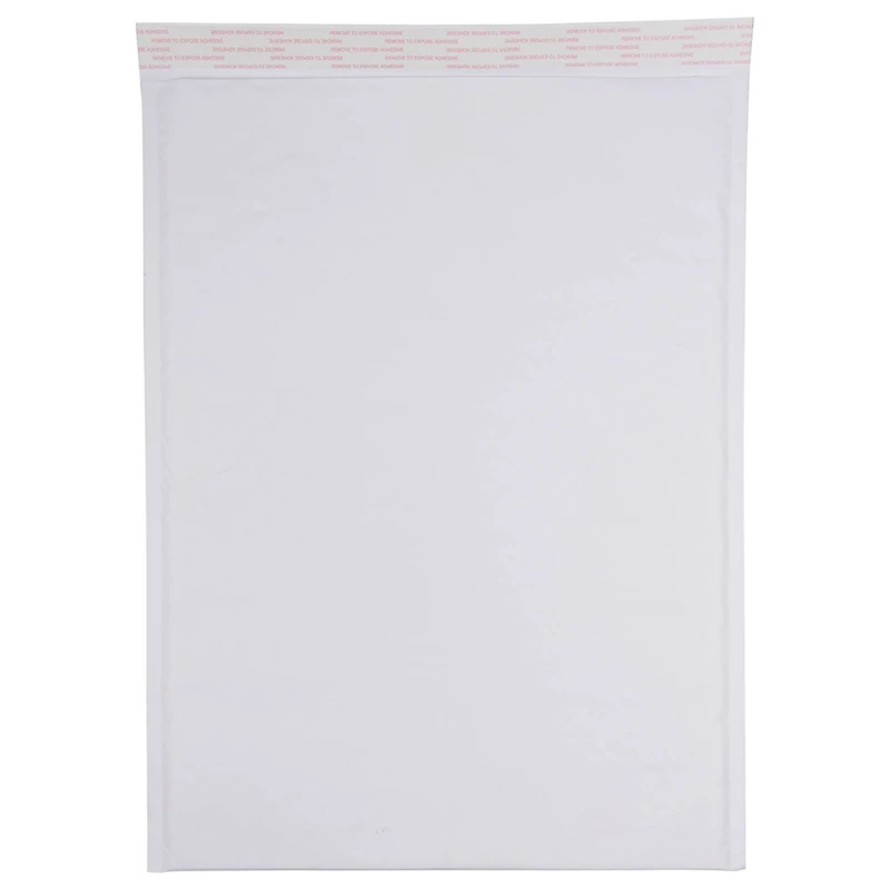 JAM Paper 12.5" x 17.5" White Kraft Bubble Lite Padded Mailers, 25ct.