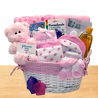 Simply Baby Pink Necessities Basket