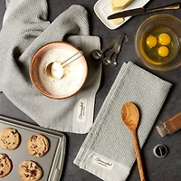 DII® Wild Dove Washed Waffle Woven Dishtowel, 2ct.