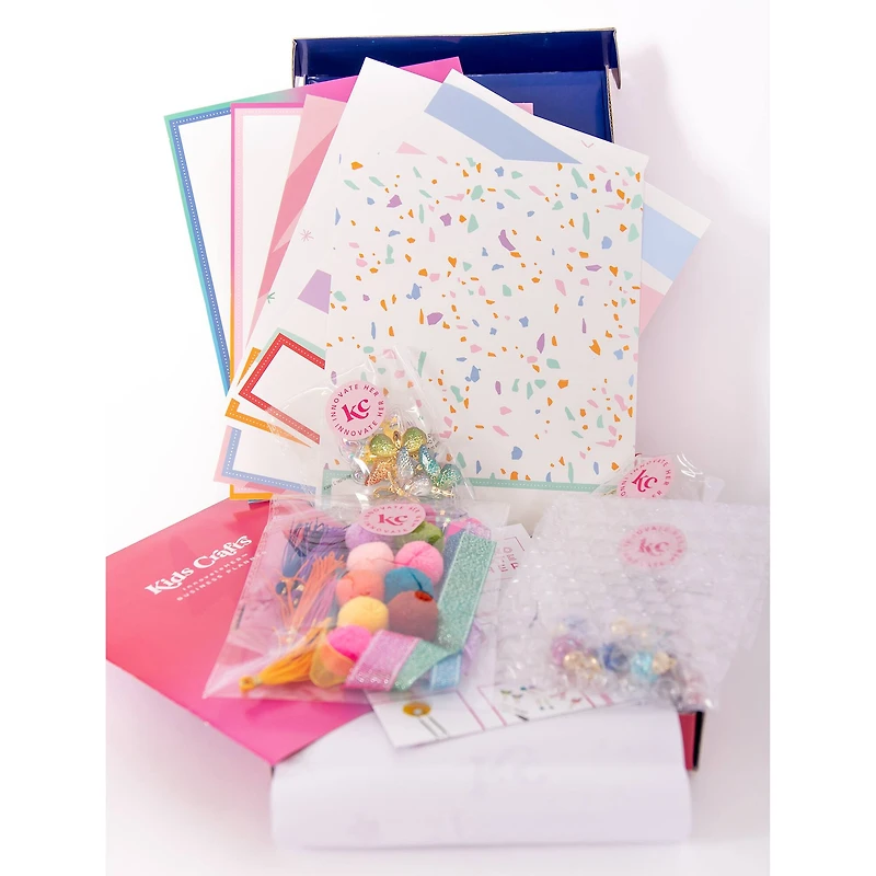 Kids Crafts Make & Sell Poppin' Paper Clip Box Craft Kit Business