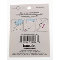 Fablastic™ Black Silicone Cord Locks, 10mm