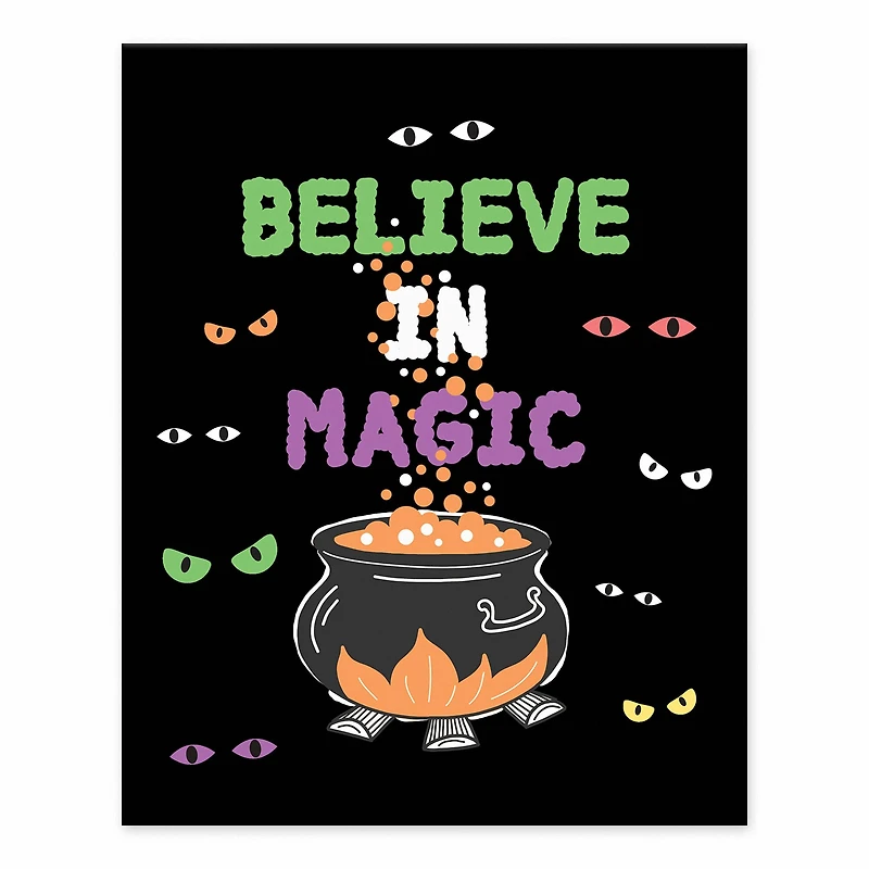Believe in Magic Tabletop Canvas