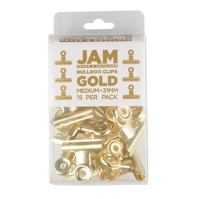 JAM Paper 31mm Metal Bulldog Clips