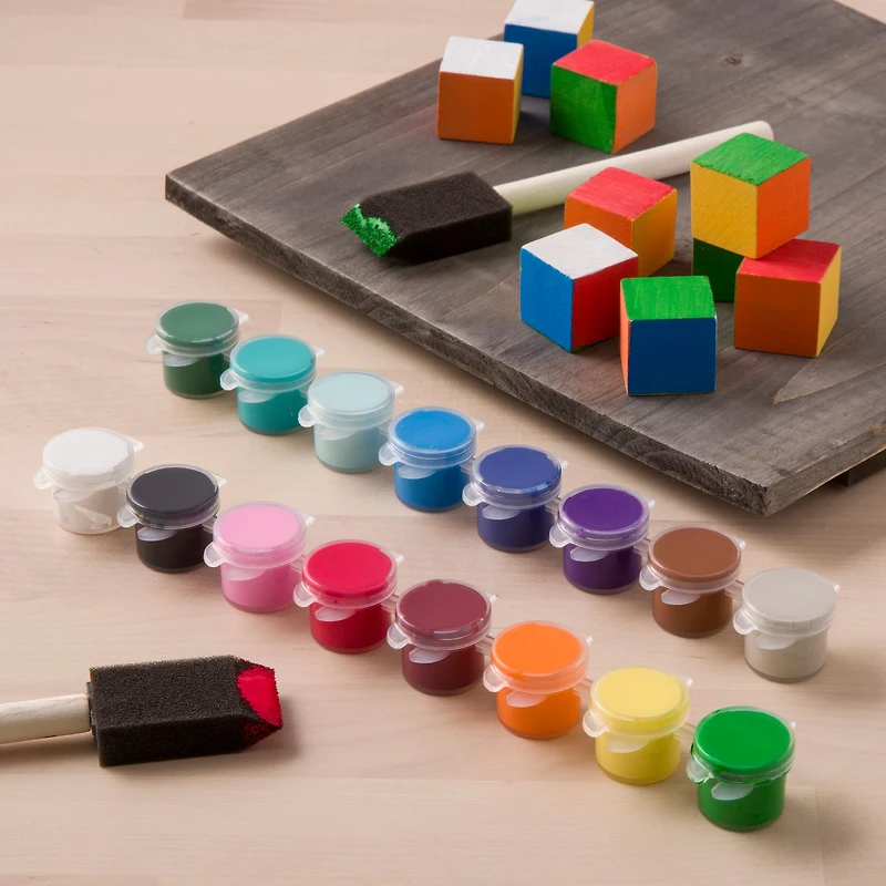 12 Pack: Primary Acrylic Paint Pot Set by Craft Smart®
