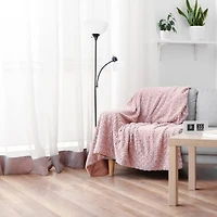 Creekwood Home Essentix 71.5" 2 Light Metal Floor Lamp