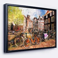 Designart - Amsterdam City Artwork