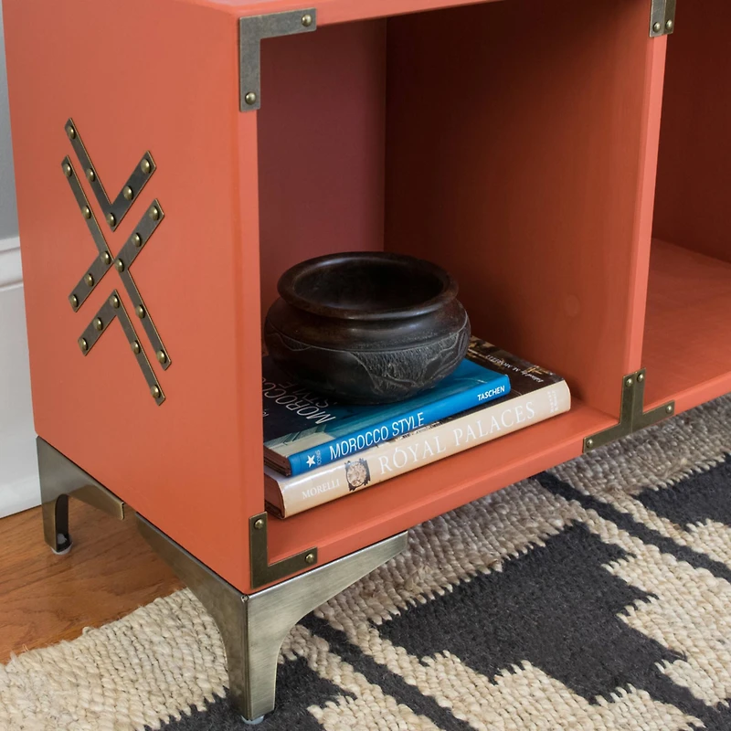 Dritz® Home Antique Brass Metal Corner Legs, 2ct.