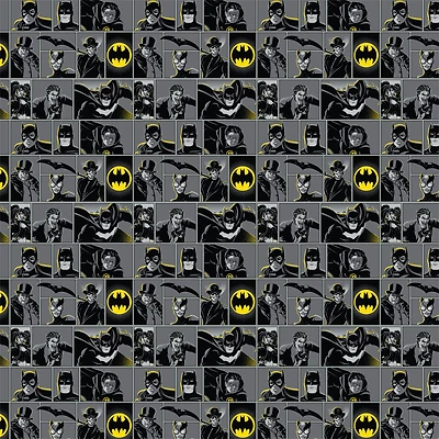 DC Comics Batman™ Team-Up Block Cotton Fabric