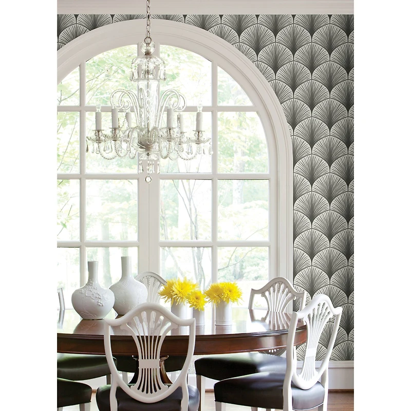 NuWallpaper Amari Gray Peel & Stick Wallpaper