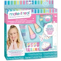Make It Real™ Vanilla Scented DIY Nail Candy Art Kit