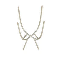 Silver Contemporary Planter, Set of 2" 7", 6"